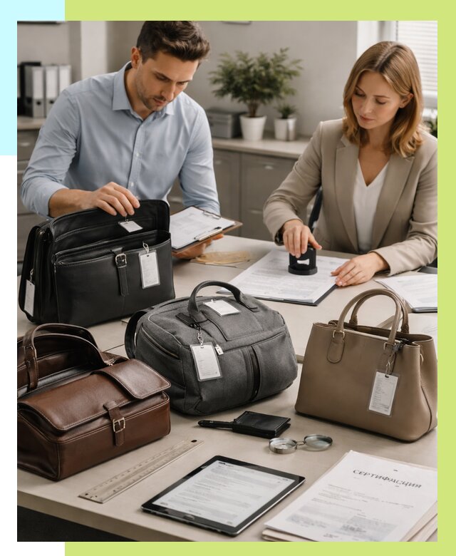 Сертификация сумок в Рузаевке от 7776 руб. | Алешин-Рзв