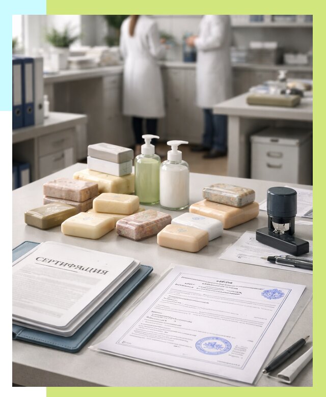 Сертификация мыла и сертификат на мыло в Рузаевке от 12442 | Алешин-Рзв