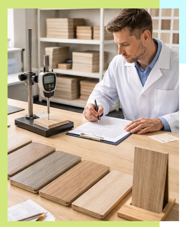 Сертификация ламината с испытаниями и оформлением документов в Рузаевке