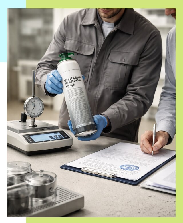 Сертификация монтажной пены в Рузаевке от 15552 р. | Алешин-Рзв