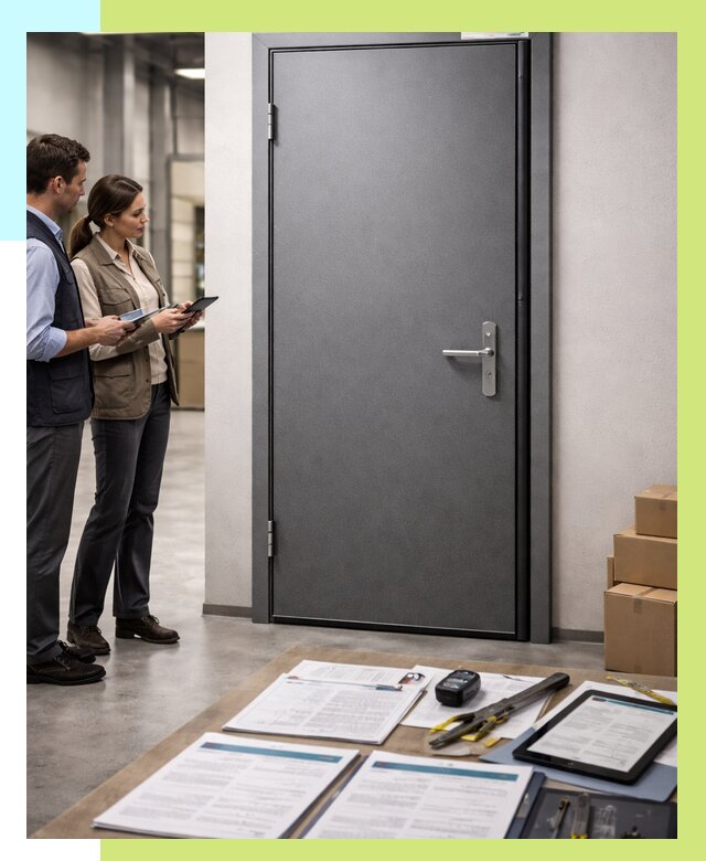 Сертификация противопожарных дверей в Рузаевке от 9331 р. | Алешин-Рзв