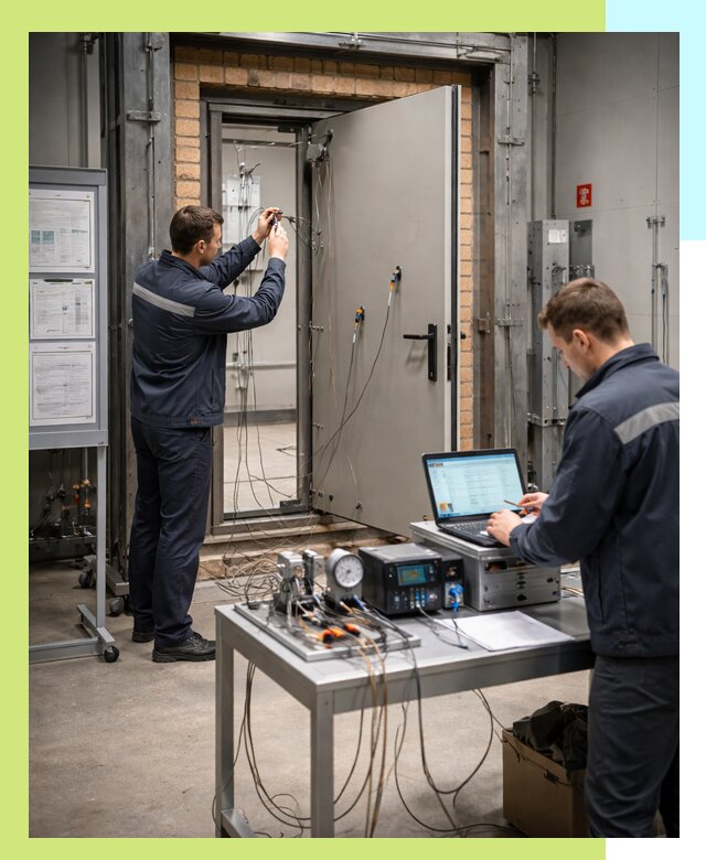 Сертификация противопожарных дверей в Рузаевке по ГОСТ и ТР