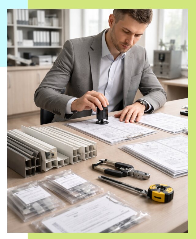 Сертификация ПВХ продукции в Рузаевке от 8813 р., Алешин-Рзв