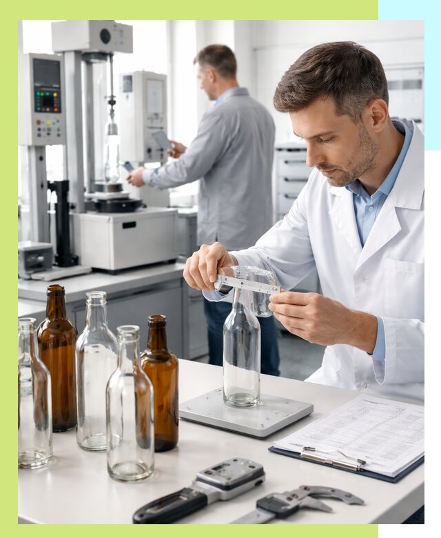 Сертификация стеклянных бутылок и сопутствующей упаковки в Рузаевке