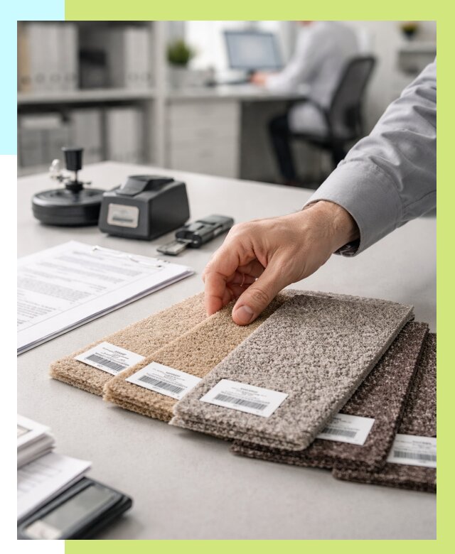 Сертификация ковролина в Рузаевке от 15552 р., Алешин-Рзв