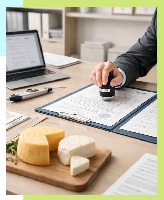 Сертификация сыров в Рузаевке от 15552 р | Сертификат на сыр Алешин-Рзв