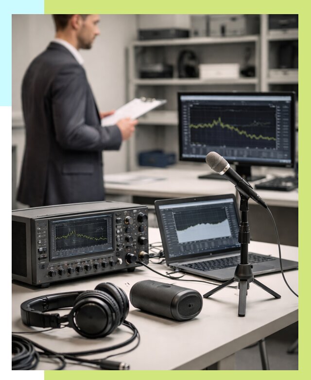 Сертификация аудиотехники в Рузаевке от 15552 р., Алешин-Рзв