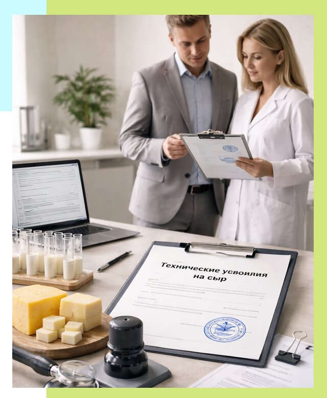 ТУ на сыры в Рузаевке срочно от 12442 р. — оформление | Алешин-Рзв