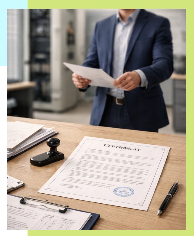 Сертификат на оборудование в Рузаевке от 15552 р. | Алешин-Рзв