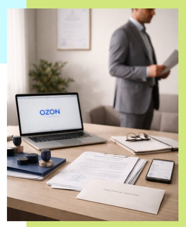 Отказное письмо для Ozon в Рузаевке от 3629 р. | Алешин-Рзв