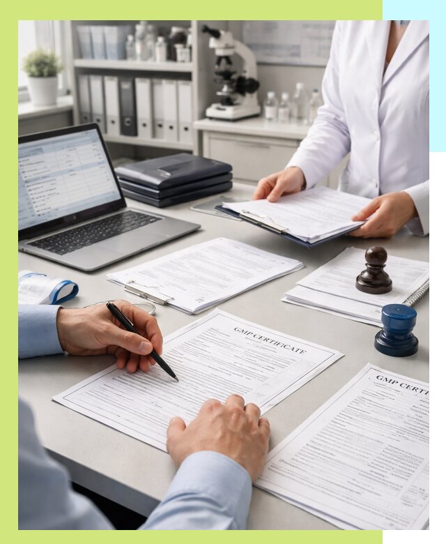 Оформление сертификата GMP в Рузаевке для фармпроизводства