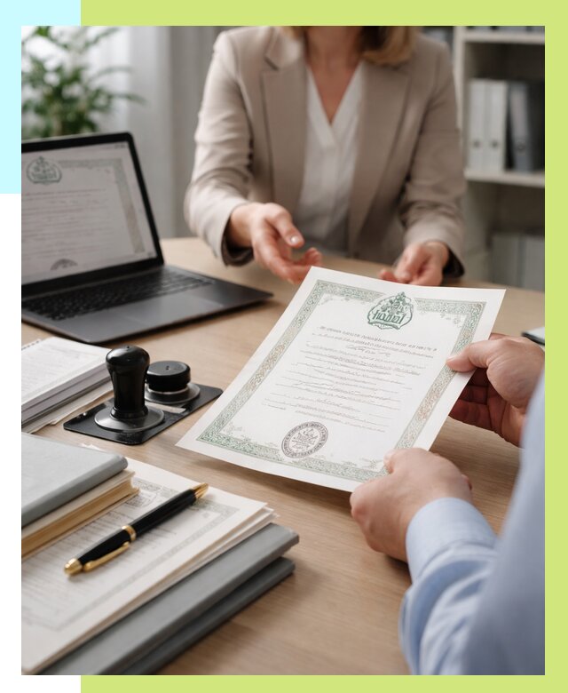 Халяль сертификат в Рузаевке, получить от 15552 р. | Алешин-Рзв