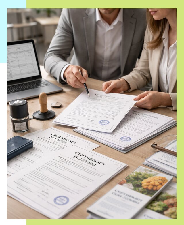 Сертификат ISO 22000 в Рузаевке от 41472 р. под ключ | Алешин-Рзв