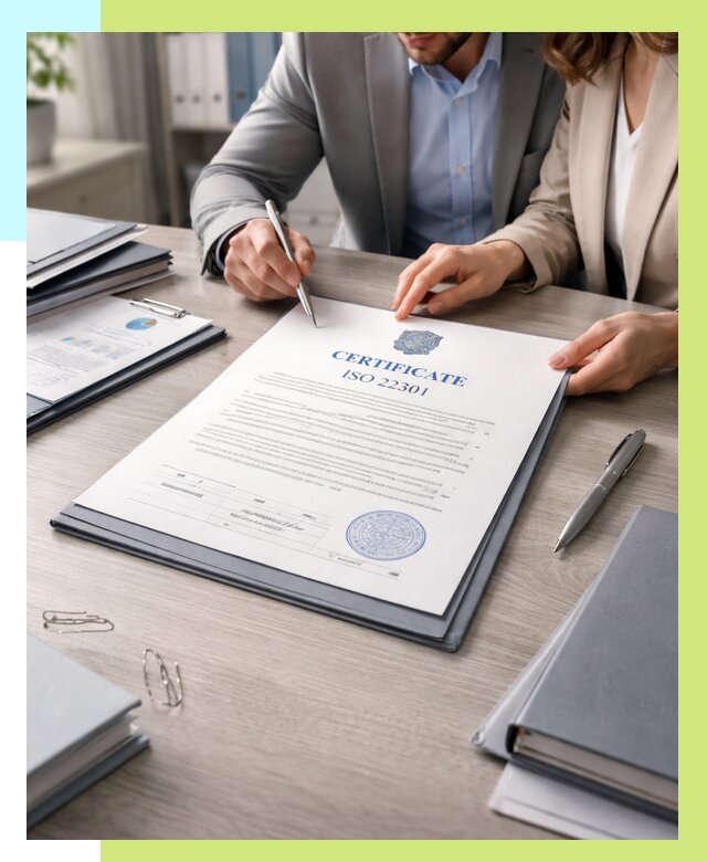 Сертификат ISO 22301 в Рузаевке от 46656 р. | Алешин-Рзв срочно