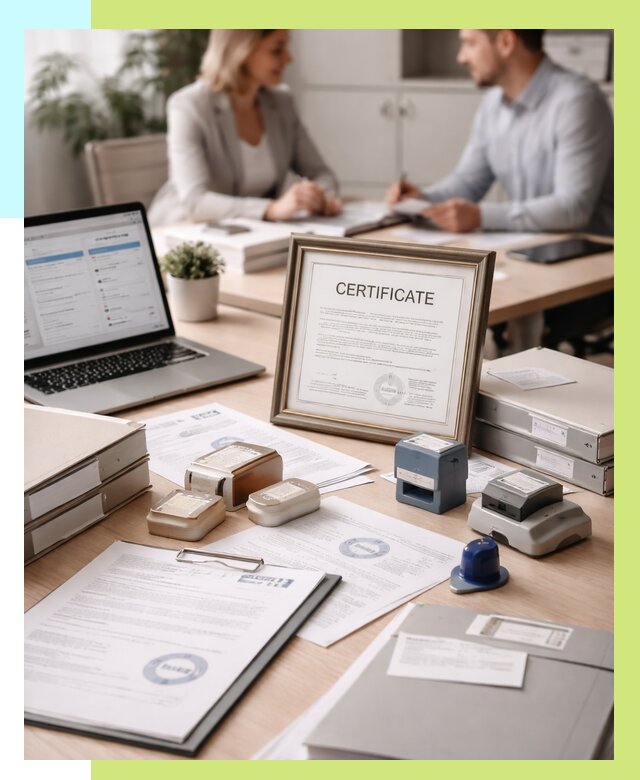 Сертификация компании в Рузаевке от 46656 р. | Алешин-Рзв — заказ